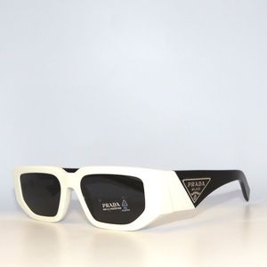 Prada 09ZS 09 1425S0 54 Talc Dark Gray Sunglasses PR09ZS